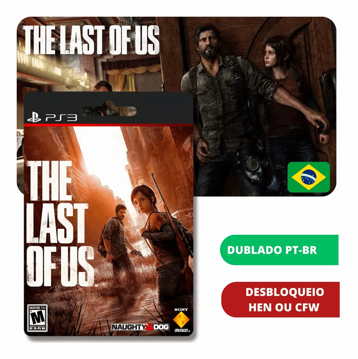 THE LAST OF US - PS3 PT-BR 