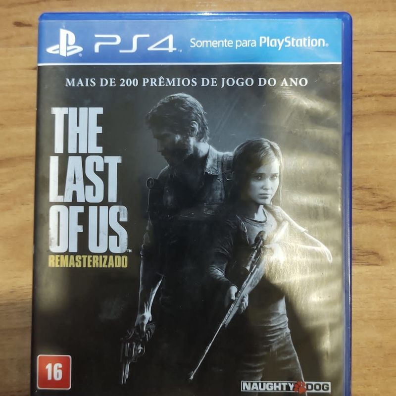 Jogo The Last Of Us Remasterizado - Ps4 Mídia Física