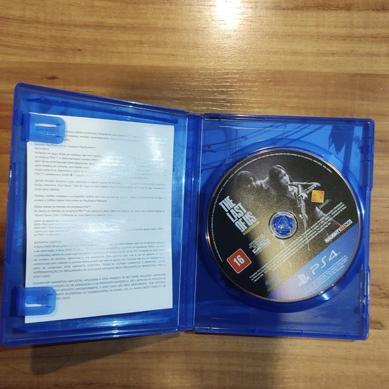 The Last Of Us - Ps4 - Mídia Física - Remasterizado, Jogo de Videogame The  Last Of Us - Ps4 Usado 85404413
