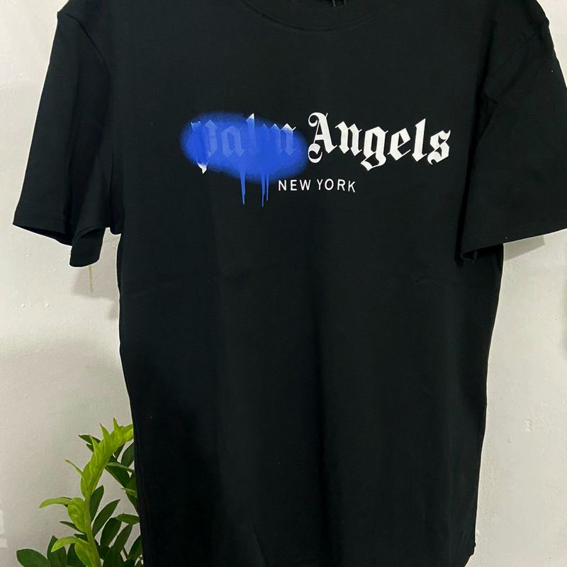 T-shirt Palm Angels | Camisa Masculina Palm Angels Nunca Usado 87242700 |  enjoei