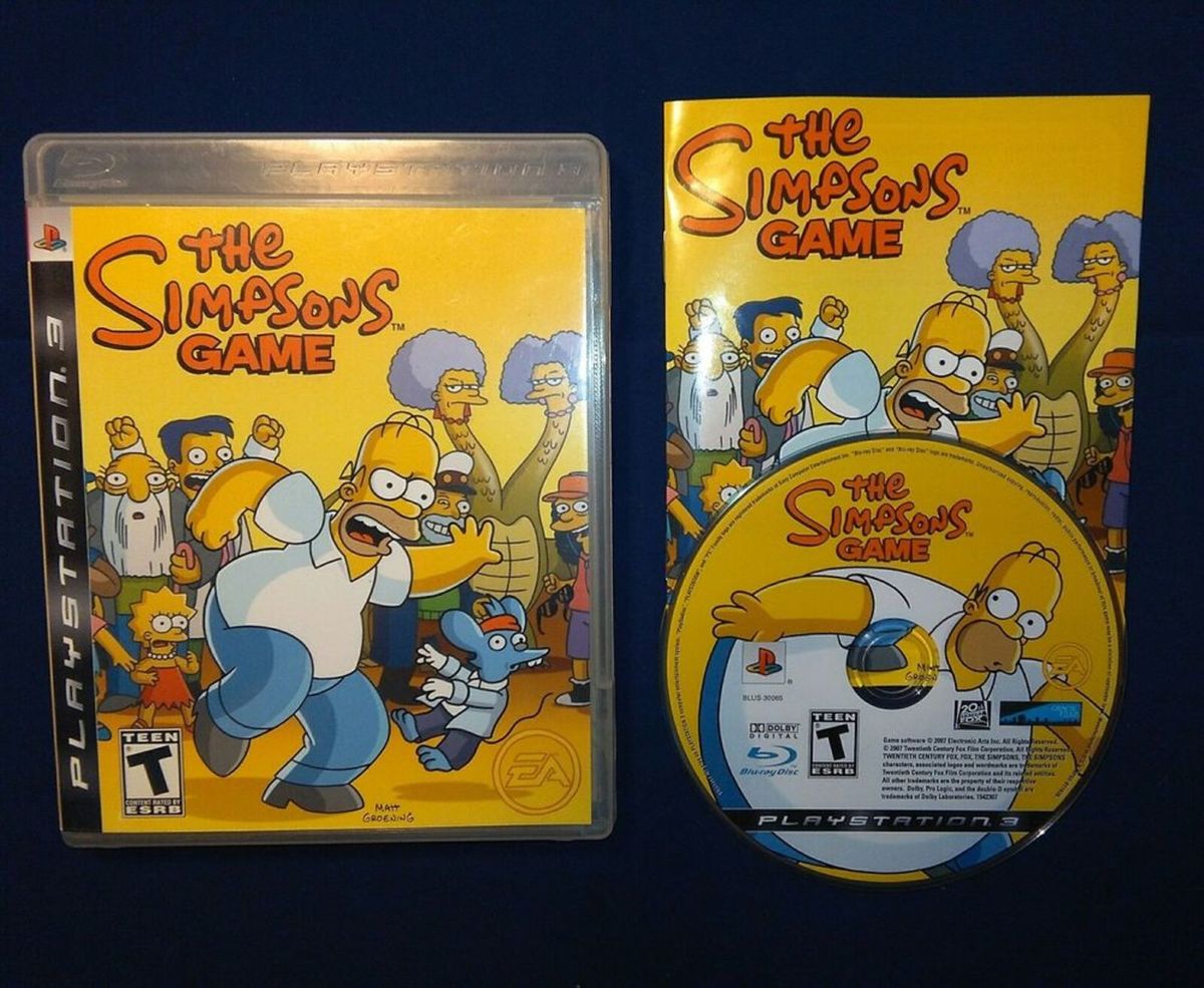 playstation 3 simpsons game