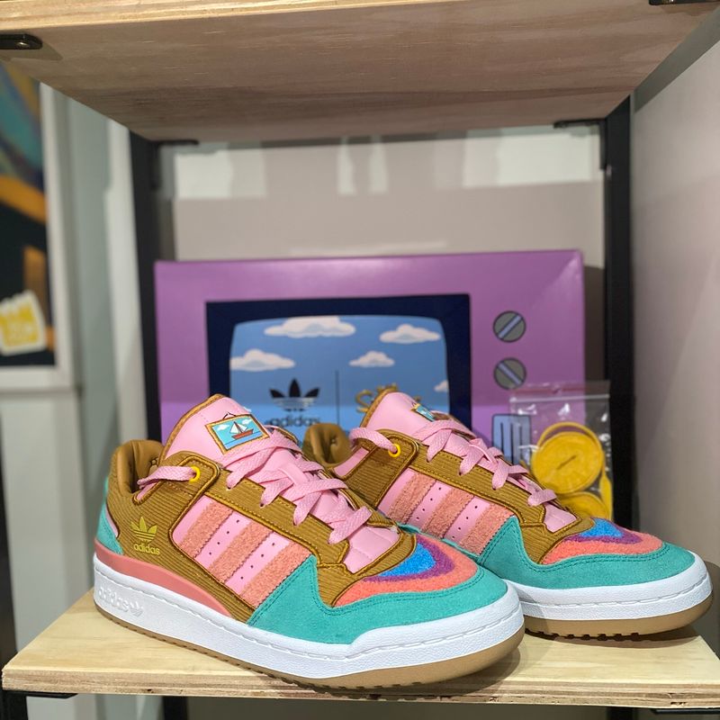 The Simpsons X Adidas Forum Low Tênis Masculino Adidas Usado 96723633  enjoei