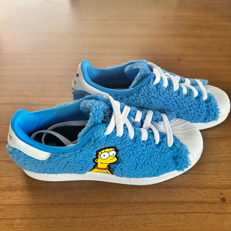 The Simpsons X Adidas Superstar 'Marge Simpson Adidas Nunca