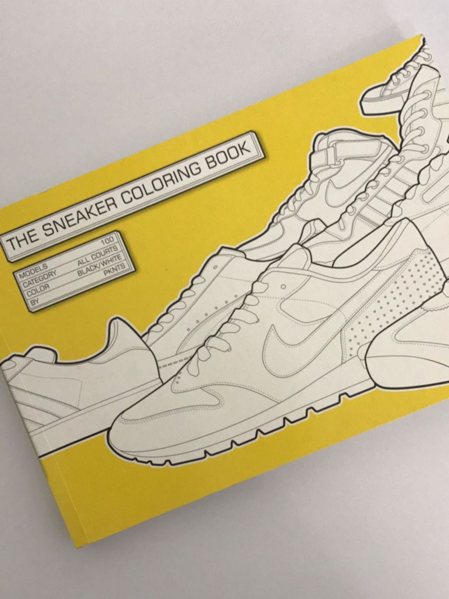 The Sneaker Coloring Book Livro Nunca Usado 21825644 enjoei