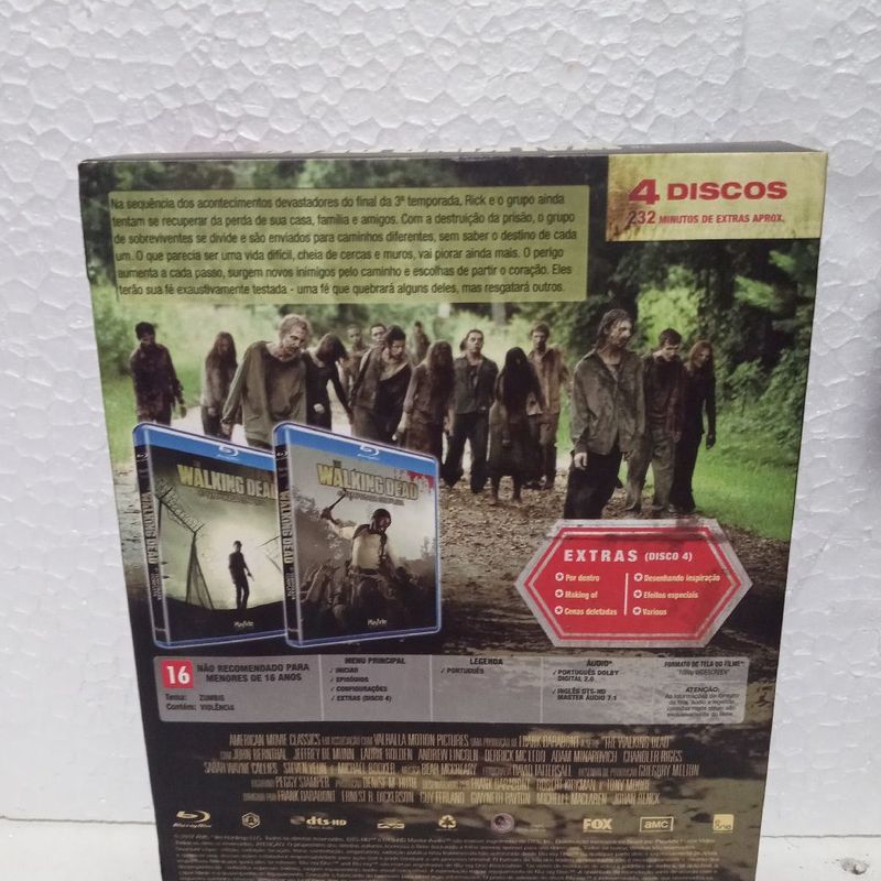 The Walking Dead 4° Temporada Completa | Blu-Ray Usado 96065547