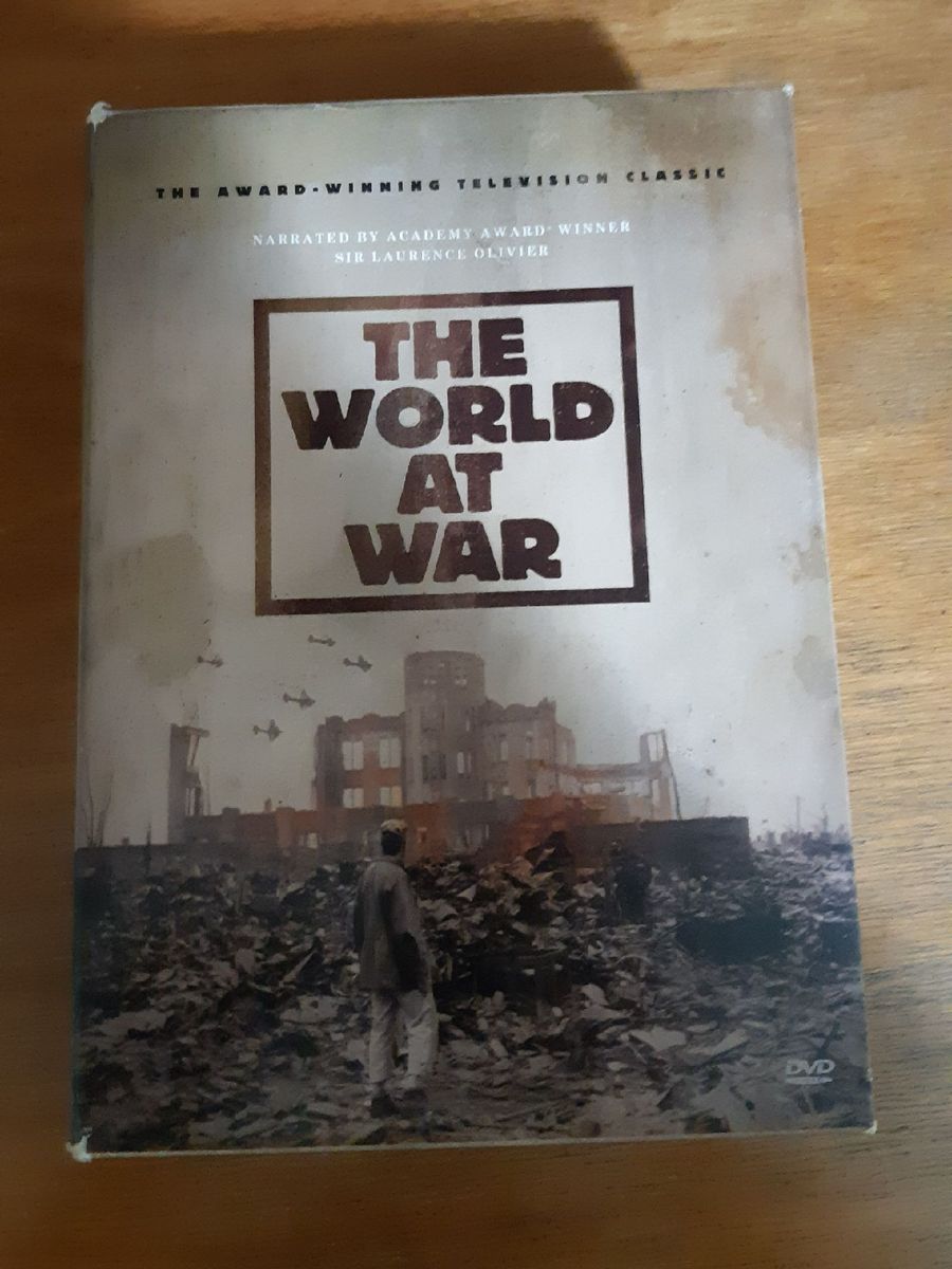 The World At War Série 11 Dvds Documentário Seminovo O Mundo em