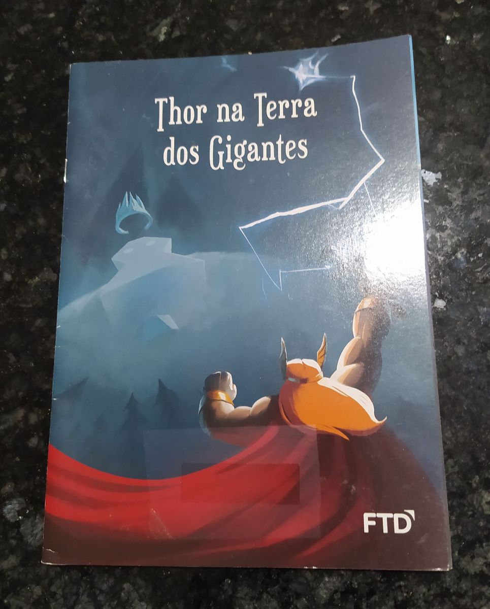 Thor Na Terra Dos Gigantes Nicole Irving Livro Editora Ftd Usado Enjoei