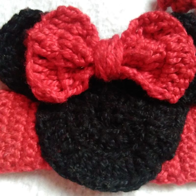 Roupa da minnie de hot sale croche