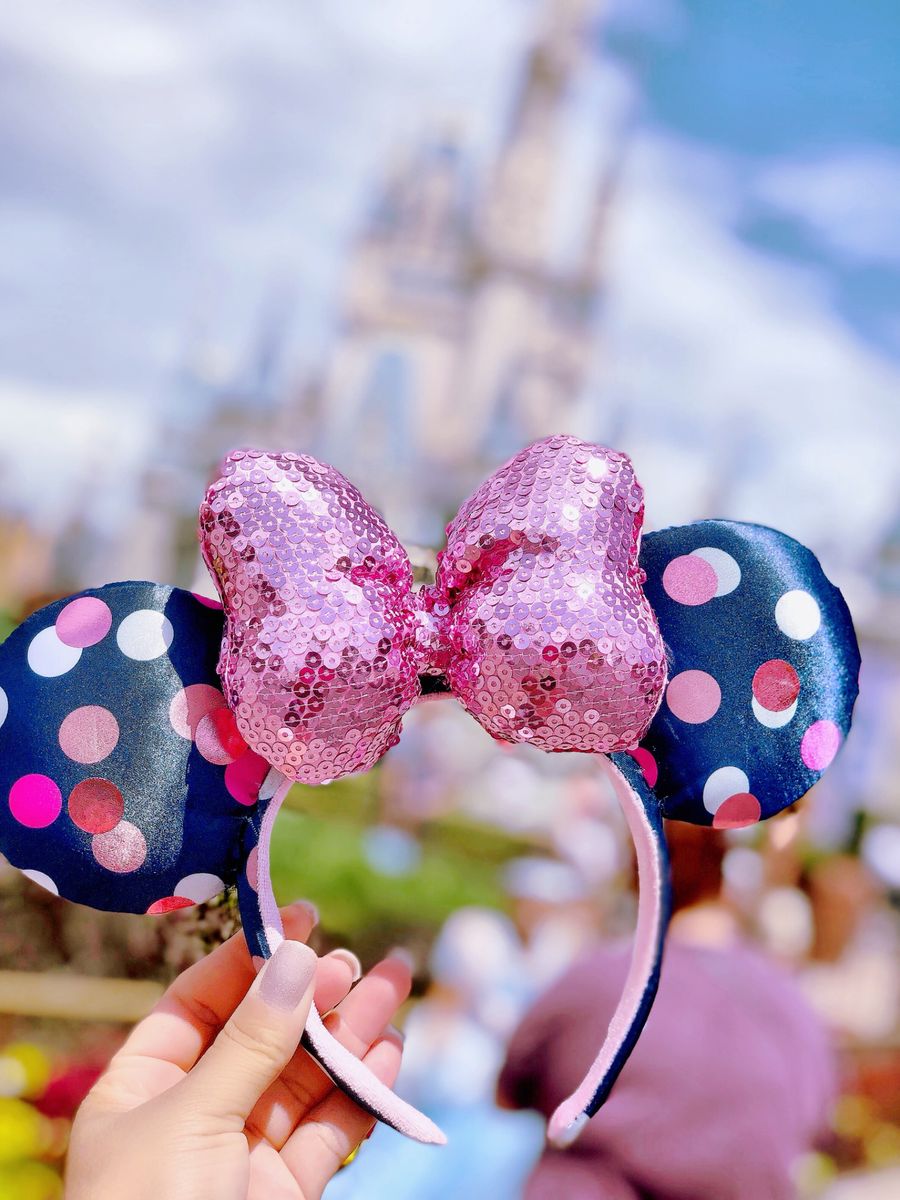 Tiaras Minnie Original Disney Produto p/ Cabelos Feminino Disney