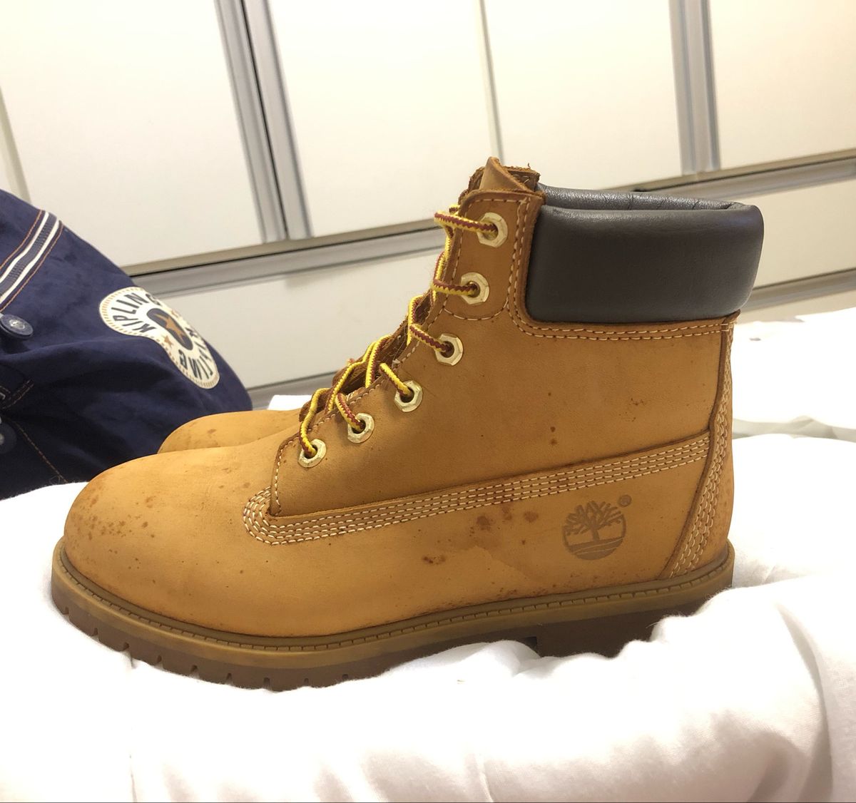 bota timberland amarela feminina