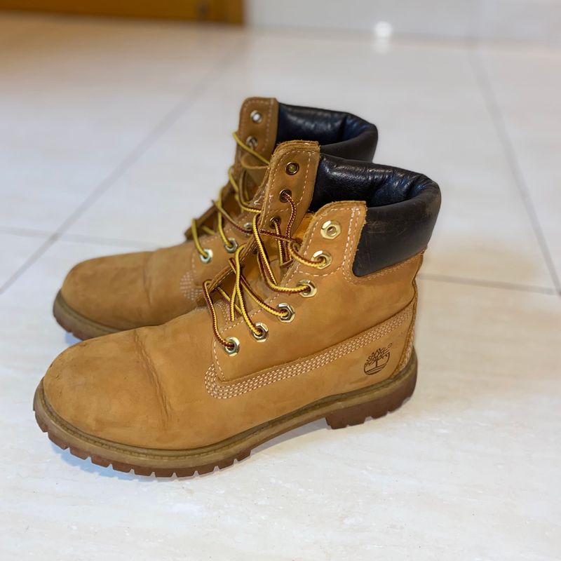 Bota impermeavel feminina store timberland