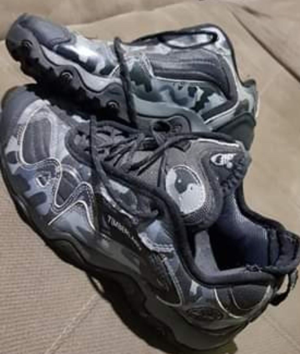 tênis timberland camuflado