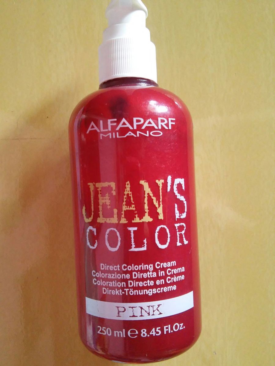 jeans color alfaparf pink