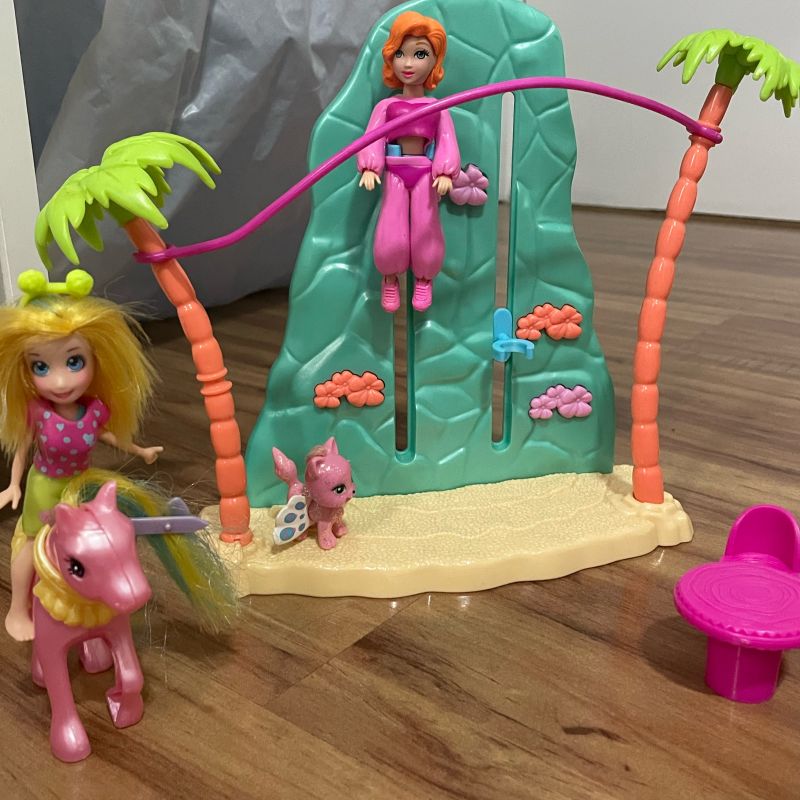 Tirolesa da Polly Brinquedo para Beb s Polly Pocket Usado 69766425 enjoei