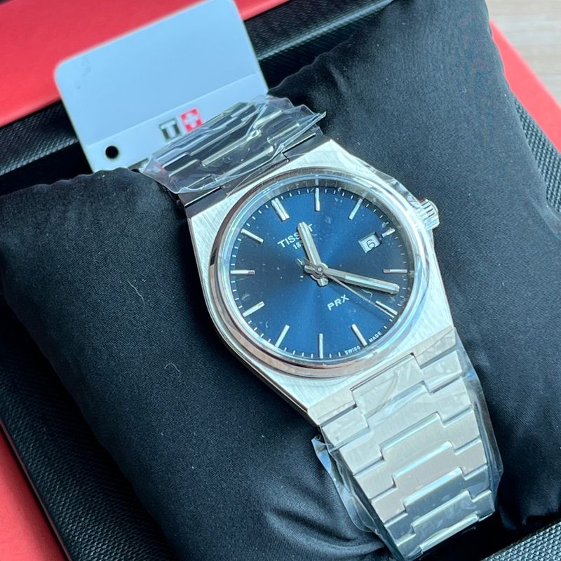 Tissot Prx 35mm Quartz Azul | Tissot Nunca Usado 97636166 | enjoei