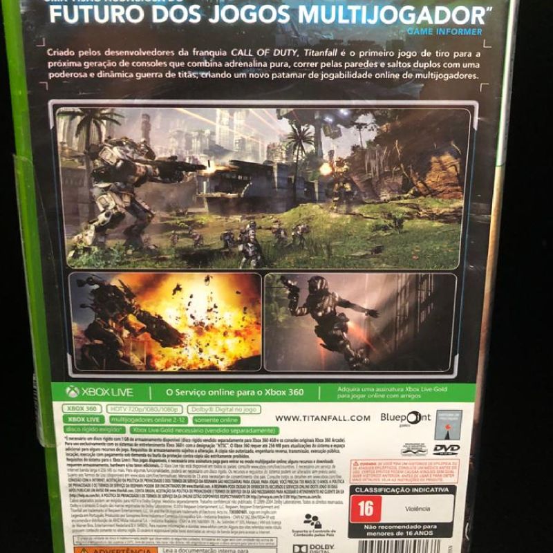 Jogo Titanfall - Xbox 360 Seminovo - SL Shop - A melhor loja de  smartphones, games, acessórios e assistência técnica
