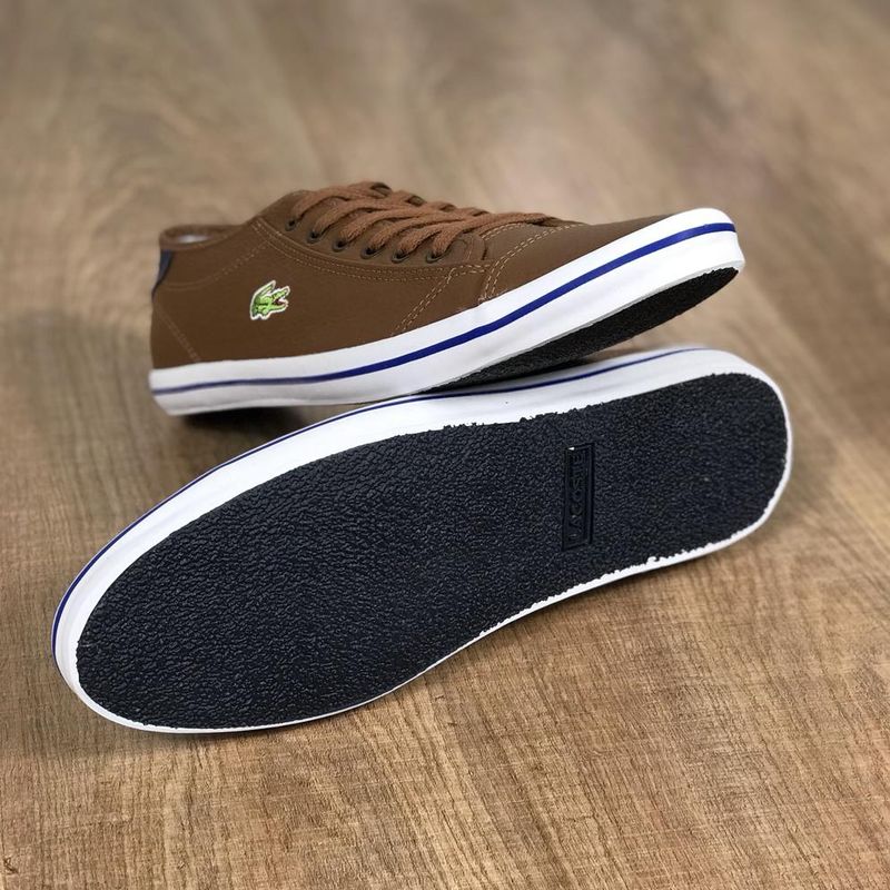 Lacoste Sport Tenis Lacoste Masculino Marrom Tenis Street Style