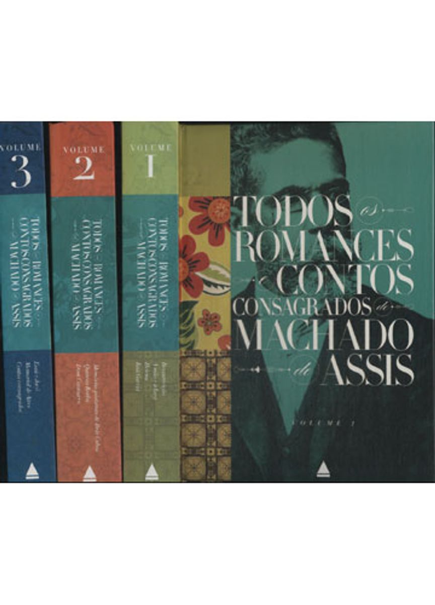 Todos Os Romances e Contos Consagrados de Machado de Assis - 3 Volumes ...