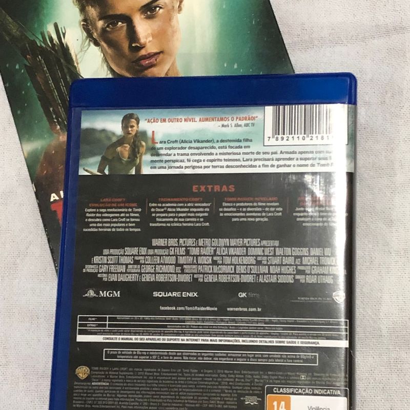 Dvd: Lara Croft Tomb Raider- a Origem | Filme e Série Nunca Usado 85257424  | enjoei