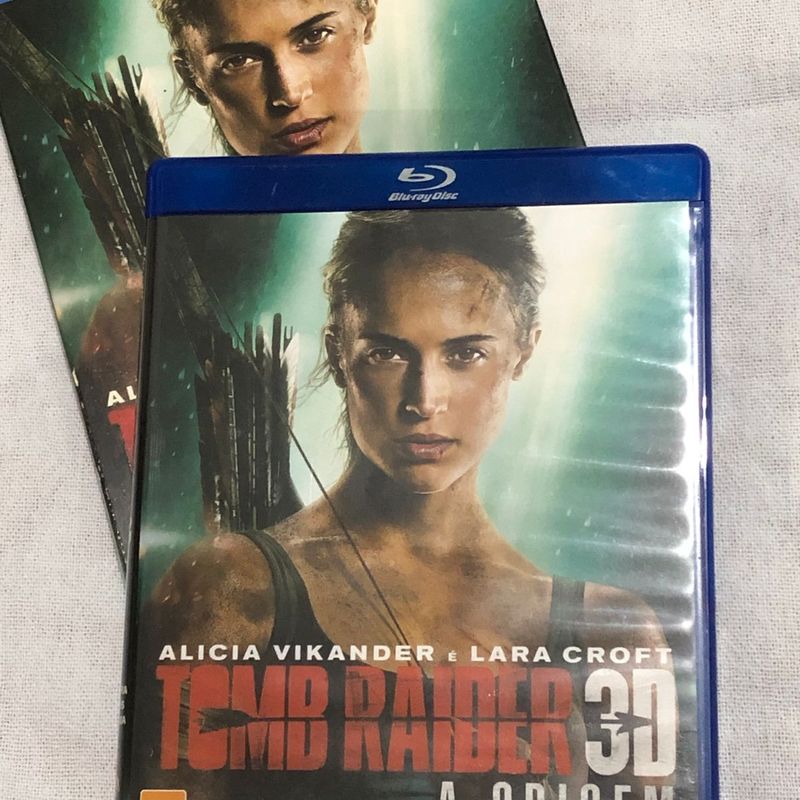 Coleção Lara Croft Tomb Raider Blu Ray 2 filmes