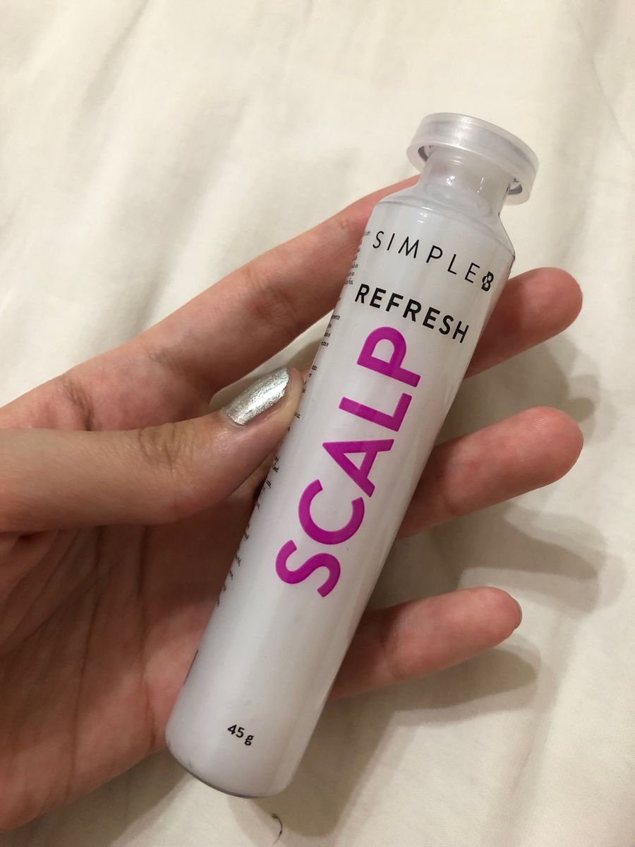 Tonico Capilar Simple B Scalp Refresh 45g | Cosmético Feminino Simple B ...