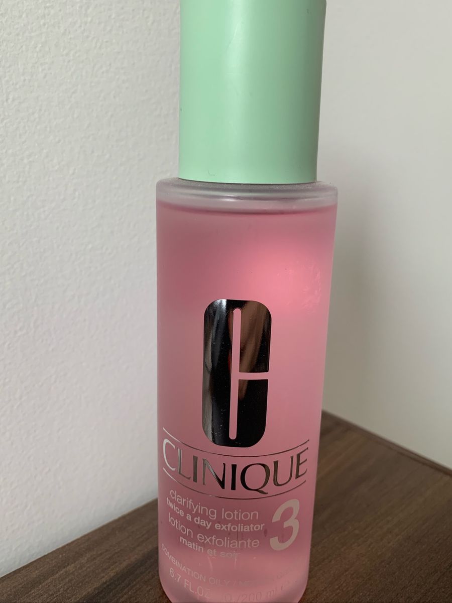 Tônico Esfoliante Clinique Clarifying Lotion3 Cosmético Feminino