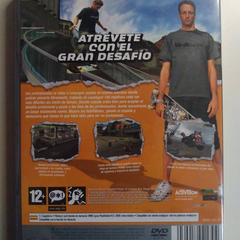 Tony Hawk's Pro Skater 4 - PS2 Mídia Física Usado - Mundo Joy Games -  Venda, Compra e Assistência em Games e Informática