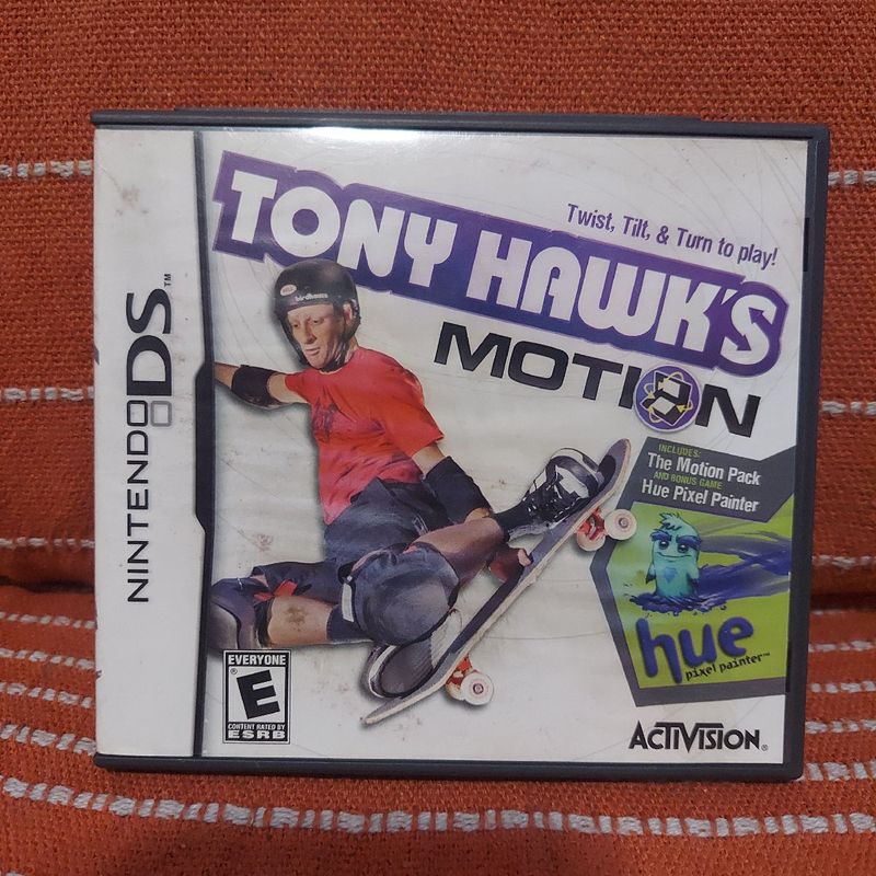 Tony Hawks Motion Ds Hue Pixel Painter com Sensor Completo Ds