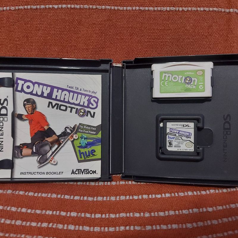 Tony Hawks Motion Ds Hue Pixel Painter com Sensor Completo Ds Jogo de  Videogame Nintendo Usado 99314480 enjoei