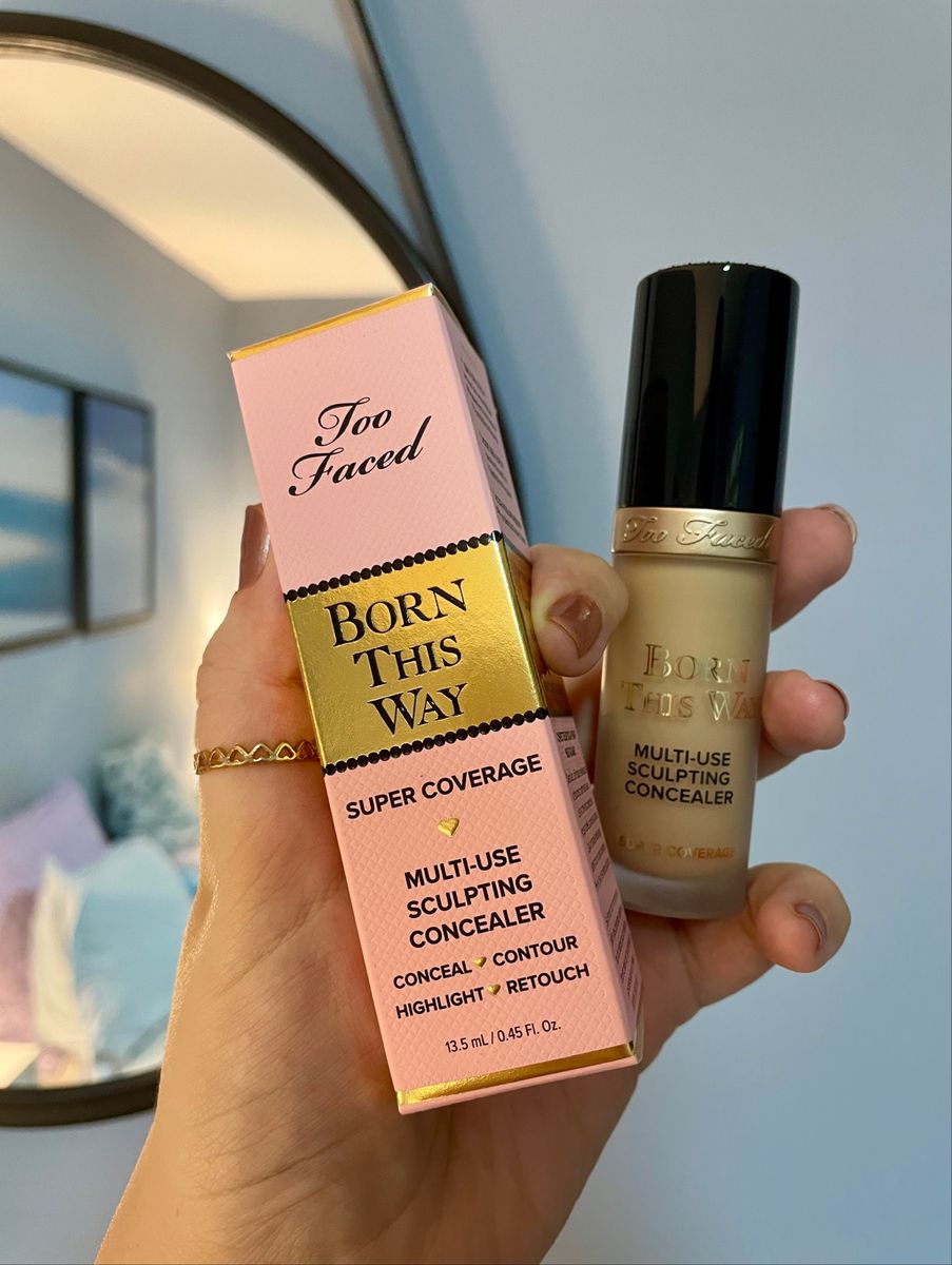 Too Faced Born This Way Super Coverage Multi-use Concealer Cor Vanilla ...