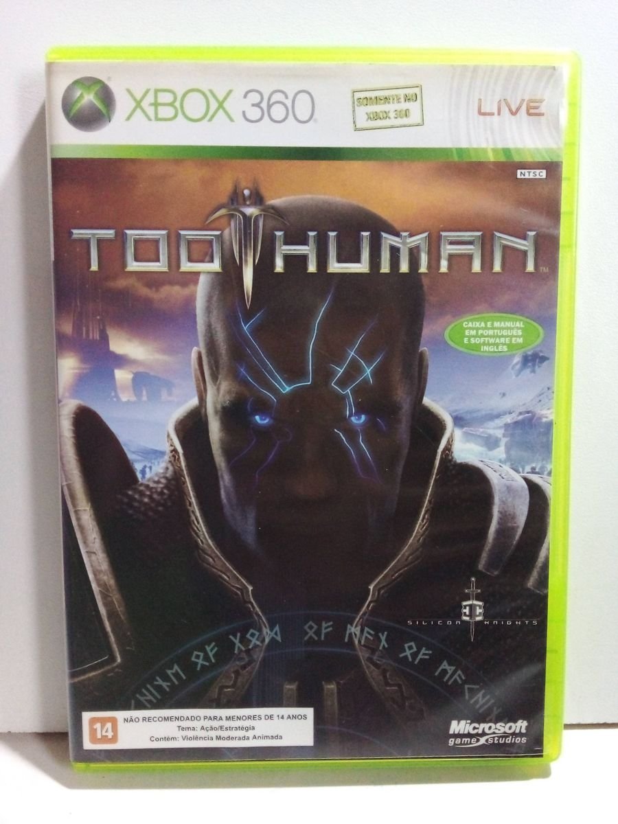 Too Human - Jogo XBOX 360 Midia Fisica