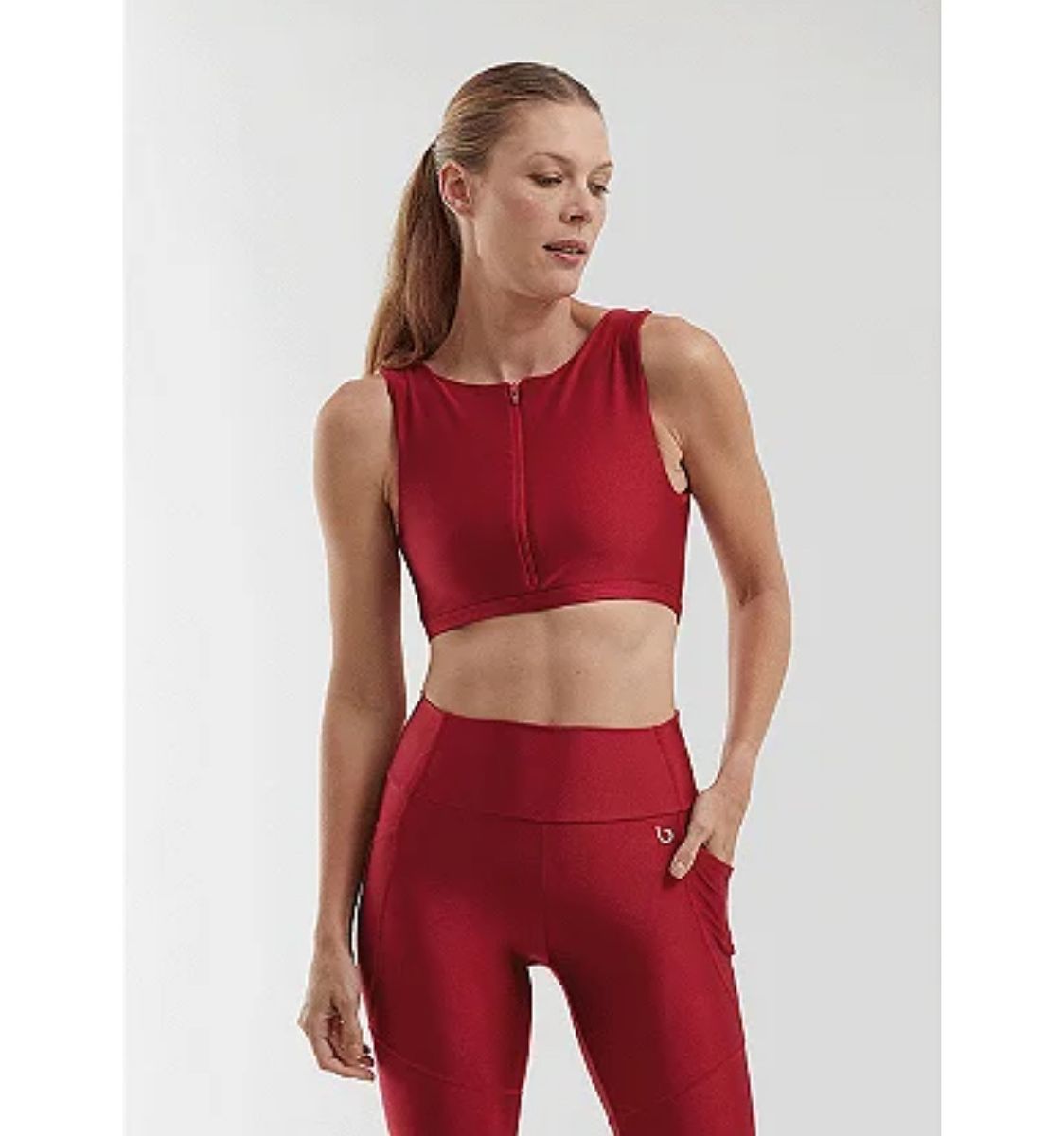 Top Bro Fitwear Vermelho P | Blusa Feminina Bro Fitwear Usado 126960376 ...