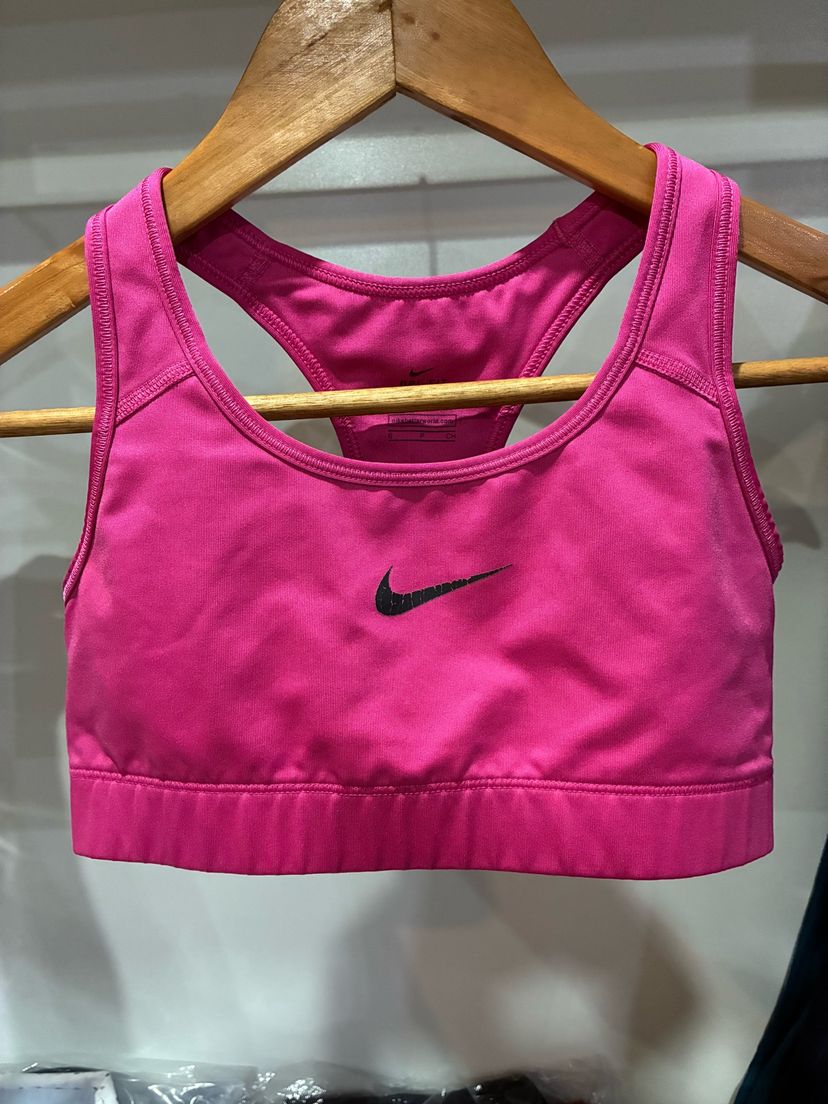 Top Nike Dri-fit Rosa Original | Blusa Feminina Nike Usado 142513252 ...