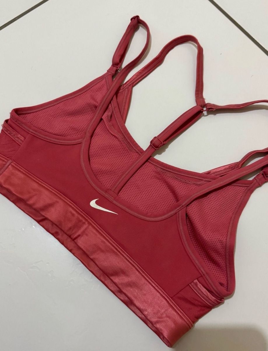 Top Nike Dri Fit Rosa Pp | Blusa Feminina Nike Usado 141367173 | enjoei