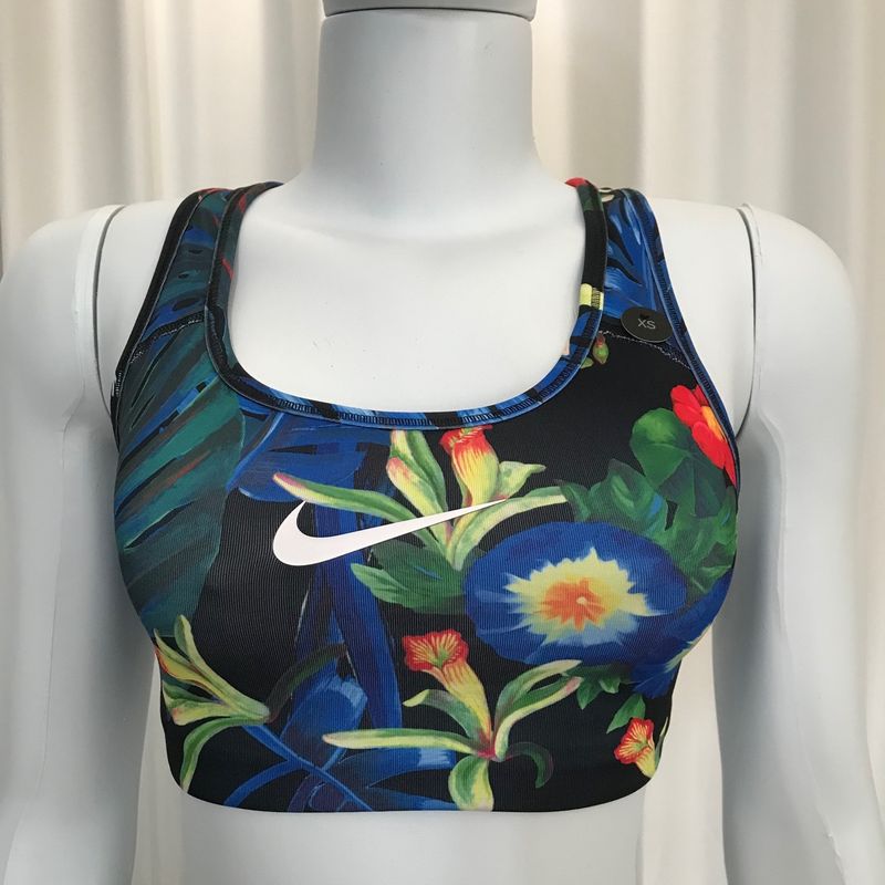 Nike sports cheap bra floral