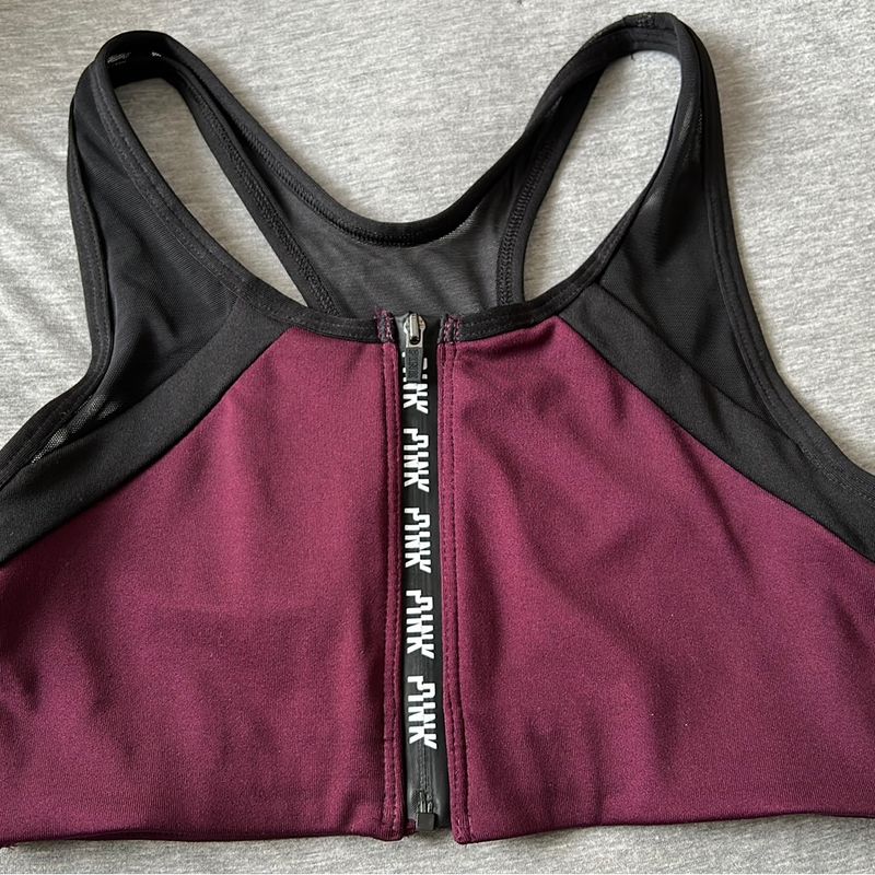 Top Vinho Victoria Secret | Moda Esportiva Feminina Victorias Secret Usado  88768938 | enjoei