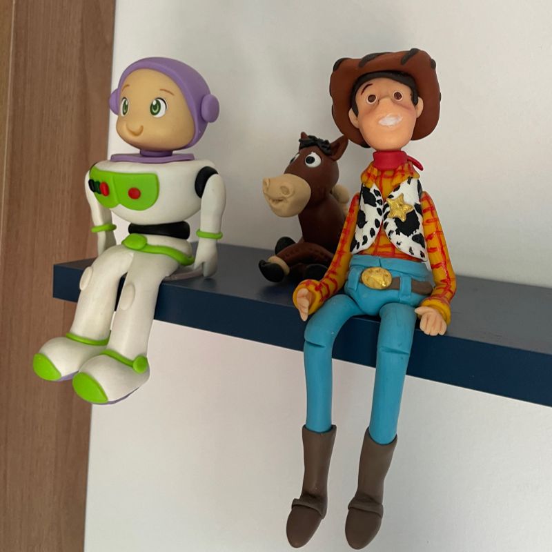 Topo de Bolo Toy Story - 5 Itens - Extra Festas