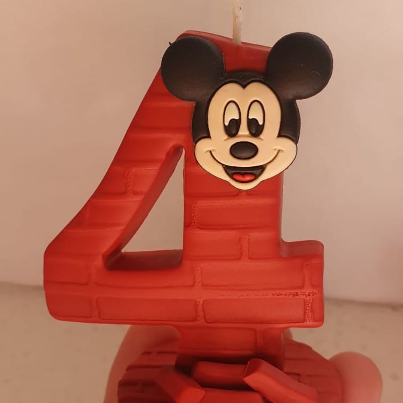 Topo de Bolo mesversário - Mickey