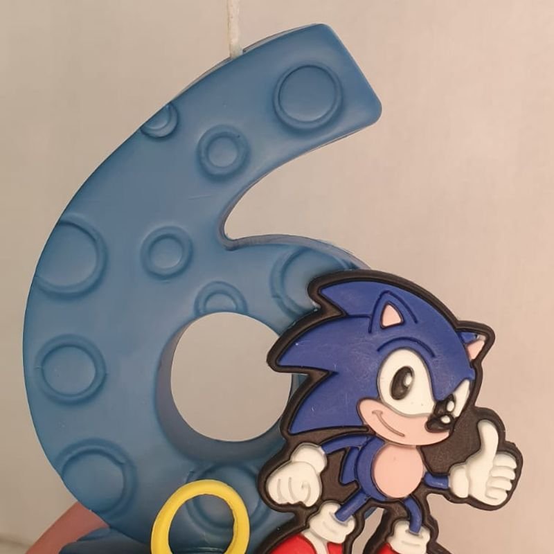 Piñata perfil Sonic