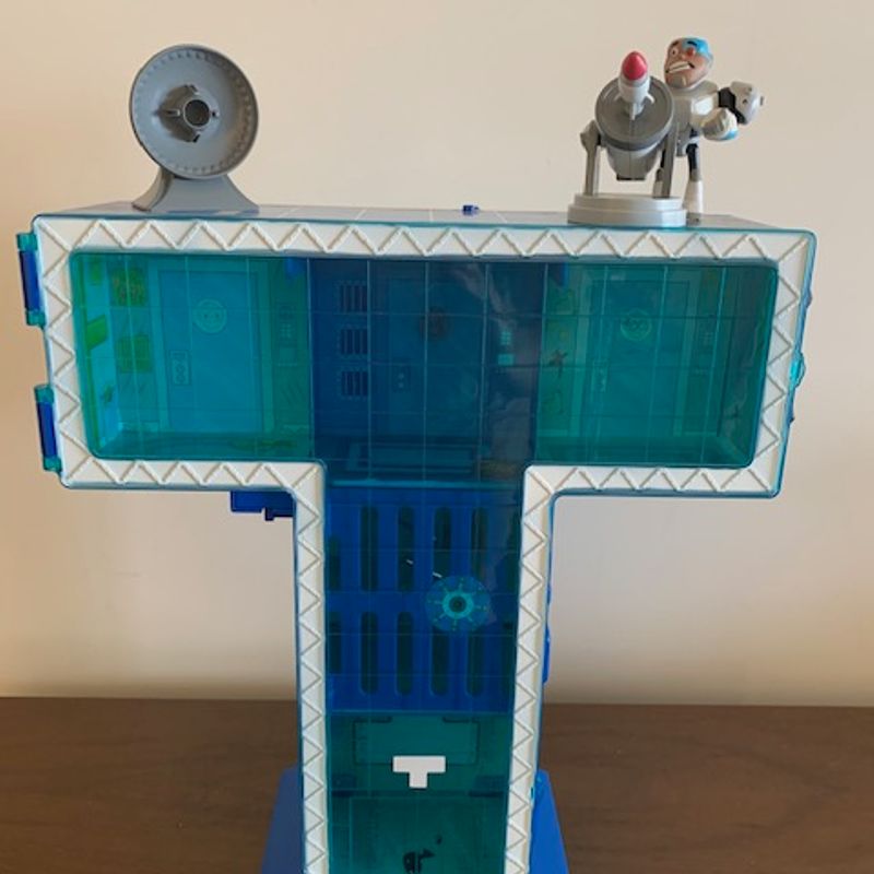 Torre Jovens Titãs com Som e Luz - Teens Titans Go T-Tower