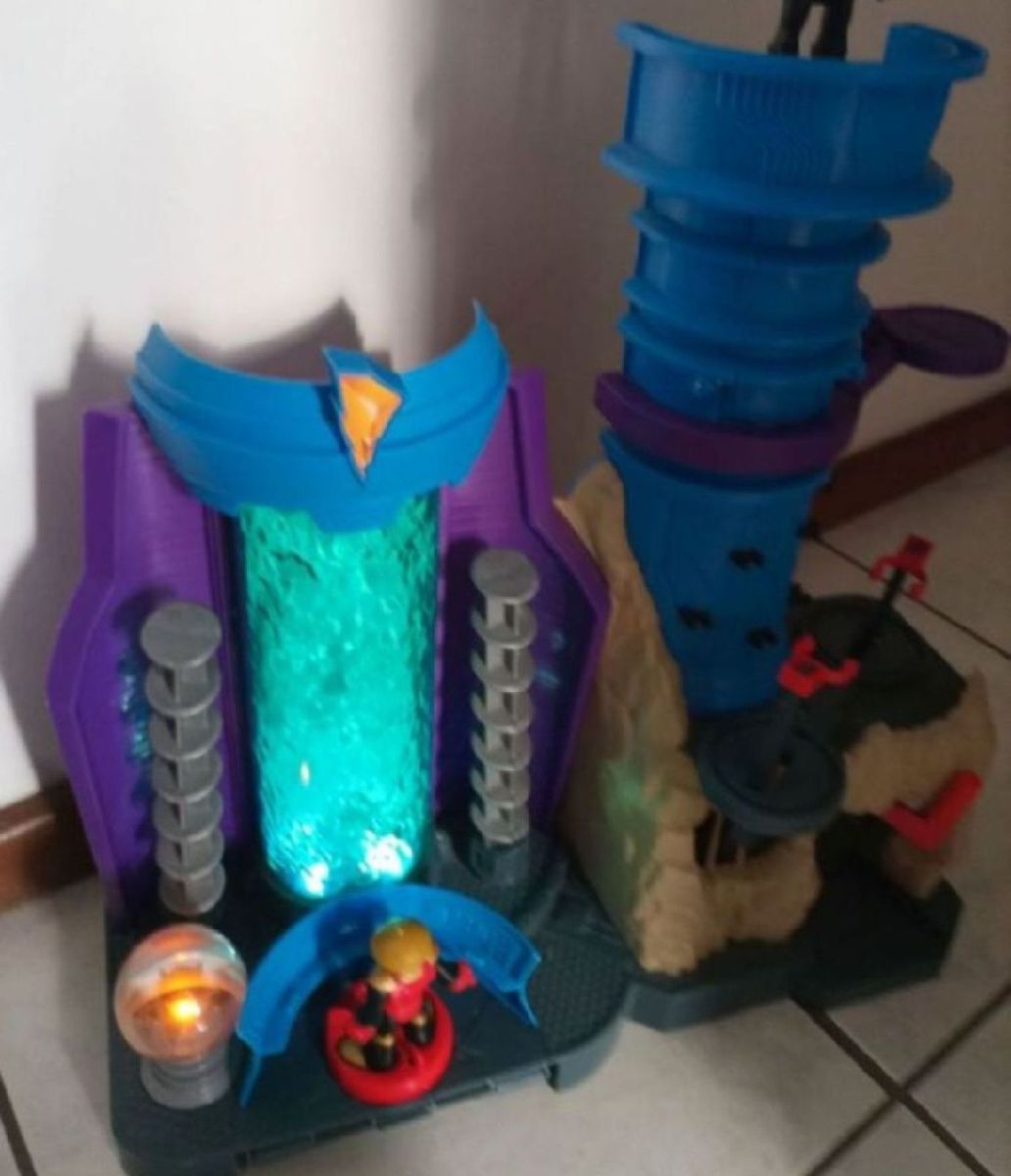 Torre Secreta Imaginext Power Rangers com 2 Bonecos | Brinquedo ...