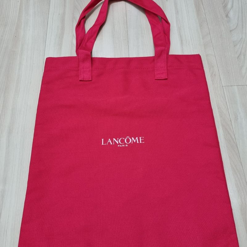 Lancome pink tote shop bag