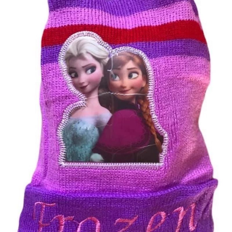 Touca de Frio Personagem Frozen Anna e Elsa | Toys Imports