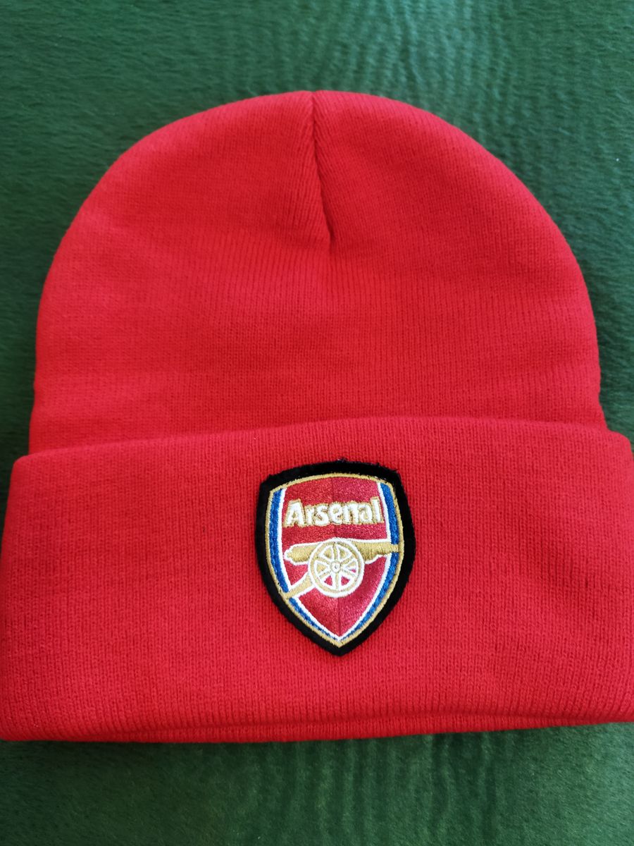 Touca Gorro de Lã Time de Futebol do Arsenal Vermelho 87073725 enjoei