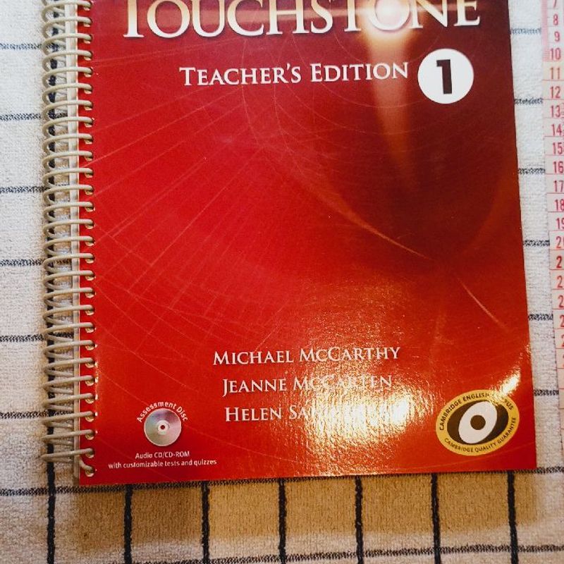 [Touchstone Level 1 Teacher's offers Edition with Assessment -DLVR-B00XWVR8WW