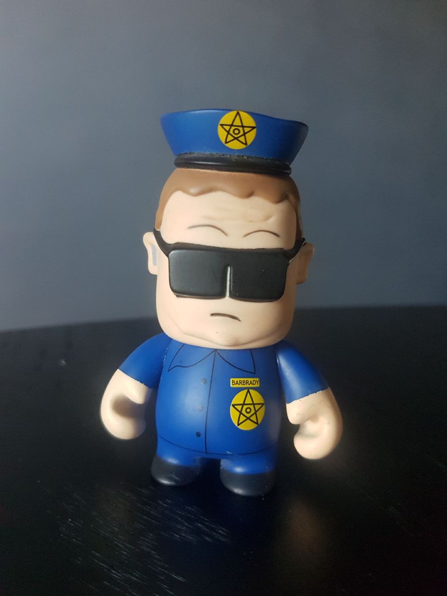 Officier de South Park Barbrady en peluche RARE avec