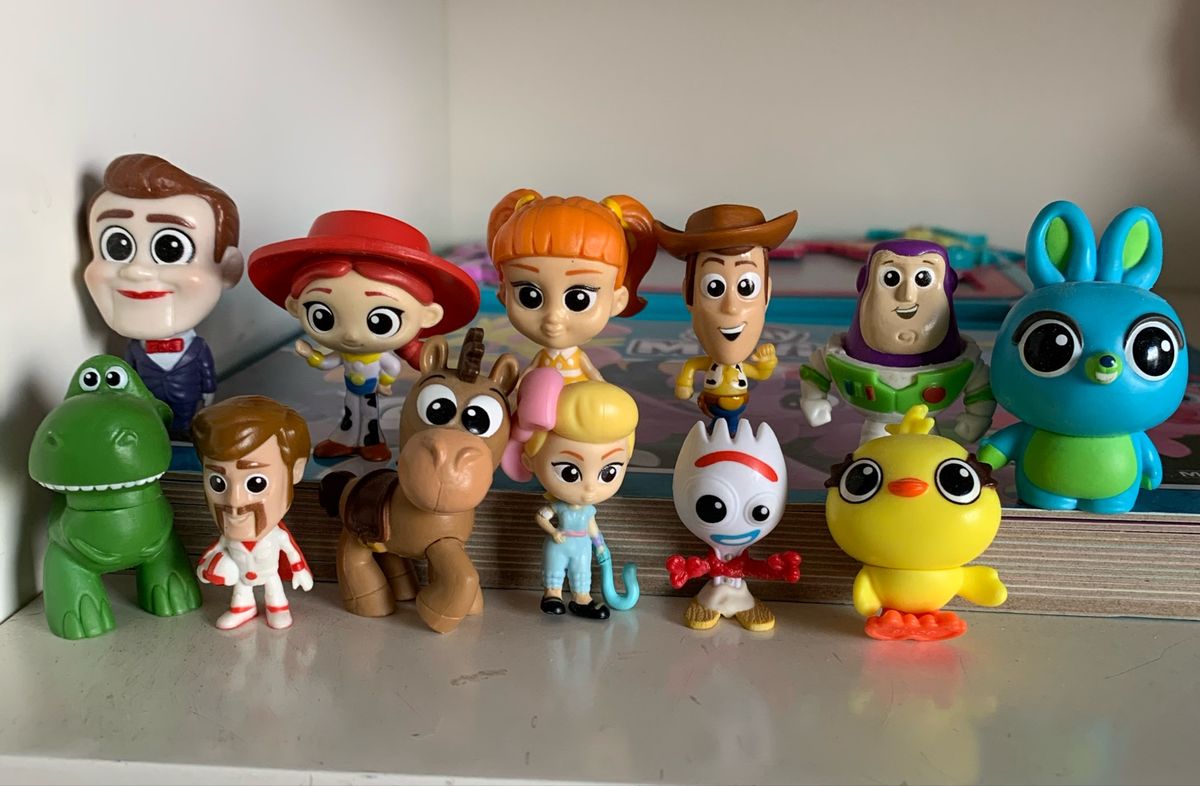 Toy Story 4 Minis 12 Miniaturas Series 1 Completa Disney Pixar ...