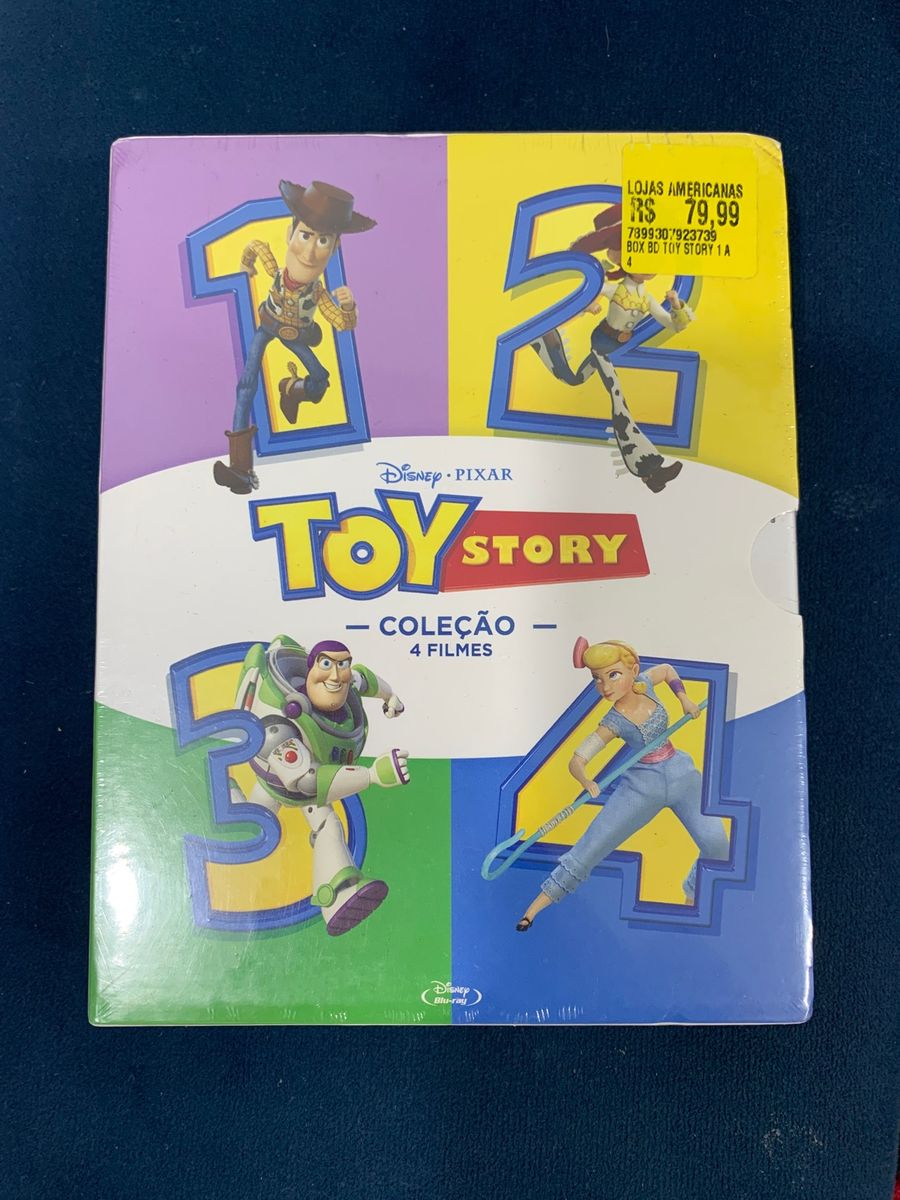 Toy Story 4 coleção de filmes Blu Ray