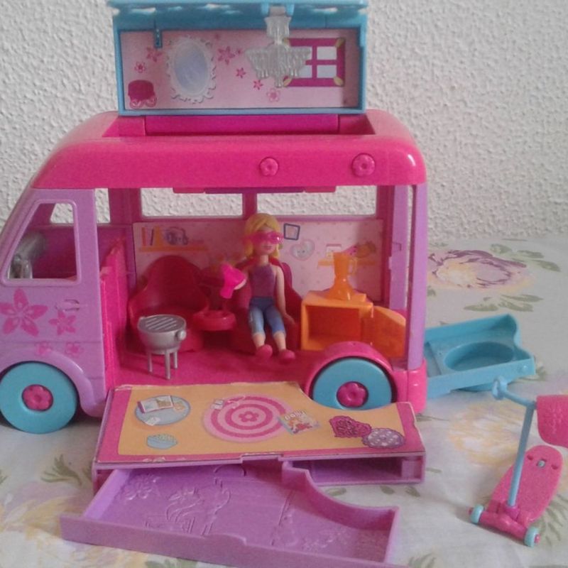 Boneca Polly Que Muda de Roupa Fácil, Brinquedo Polly Pocket Usado  81362020