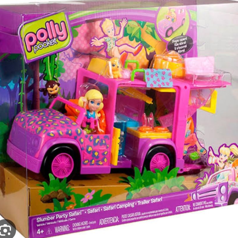 Carro de Praia e Ice Cream Polly | Brinquedo Polly Pocket Usado 69639604 |  enjoei
